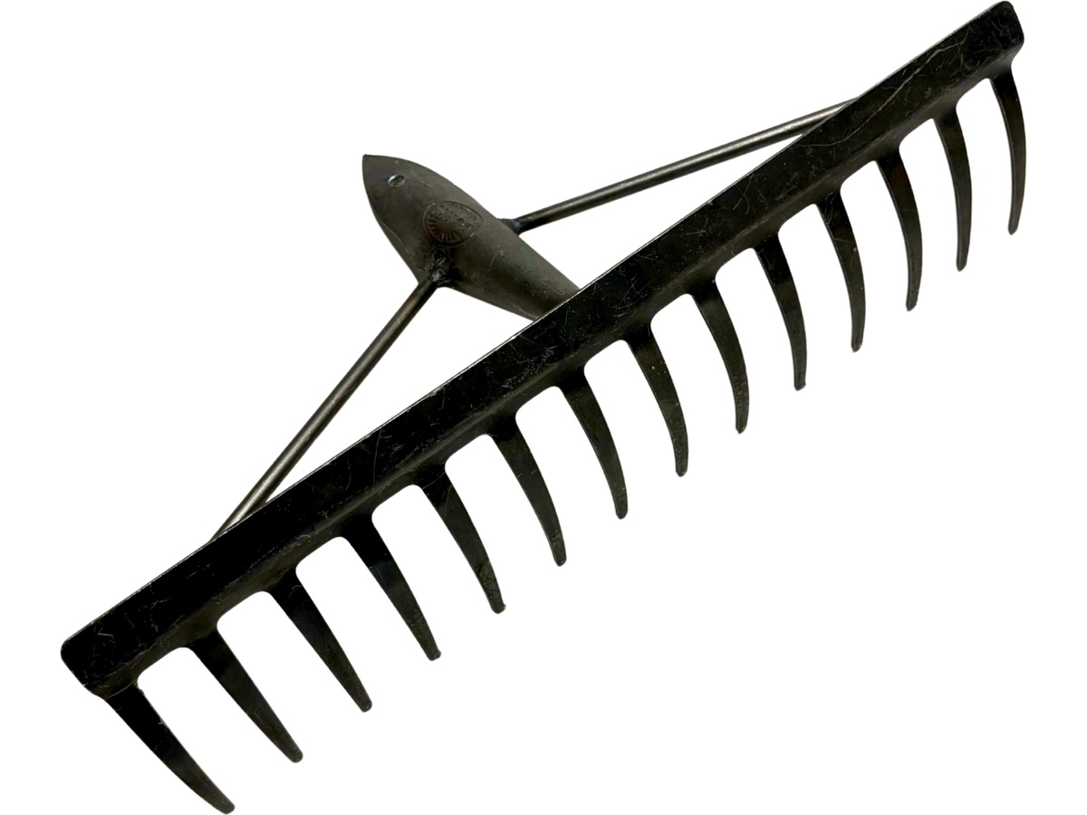 Tuinhark 14 tands verstevigd met geharde tanden zonder steel